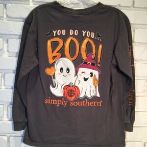 Simply Southern Halloween Youth Large tee